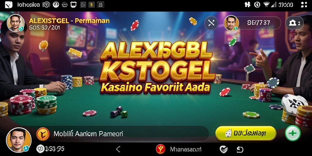Tampilan gameplay ALEXISTOGEL yang memukau dan menarik.