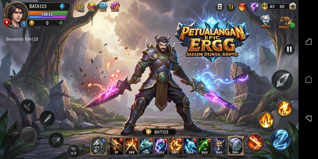 Gameplay ARPG yang menegangkan dan seru dalam BATA123.