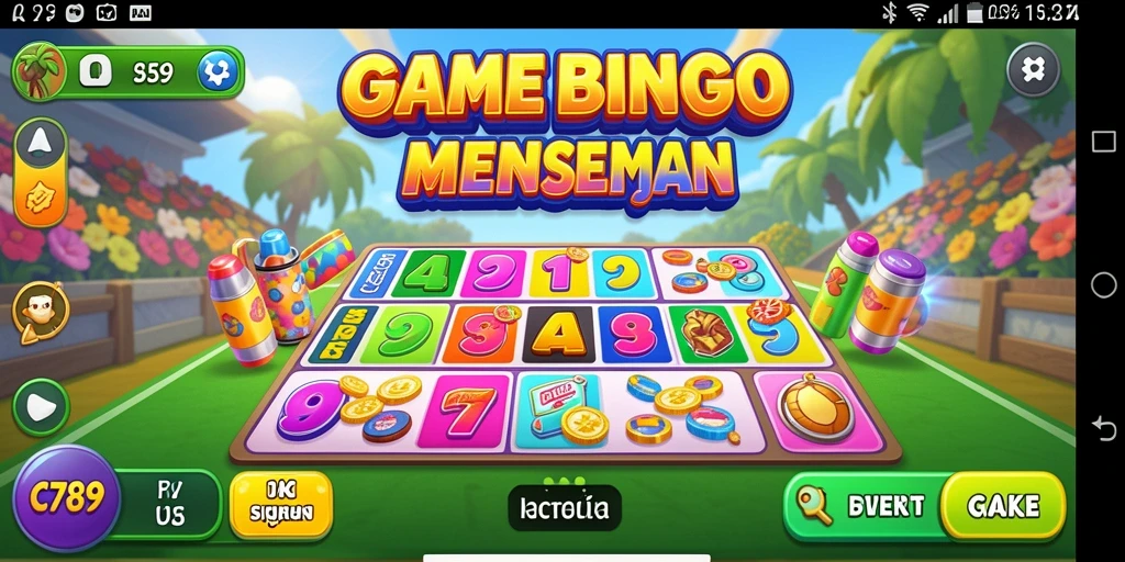 Tampilan gameplay <strong>C789</strong> yang seru dan interaktif dalam permainan Bingo.