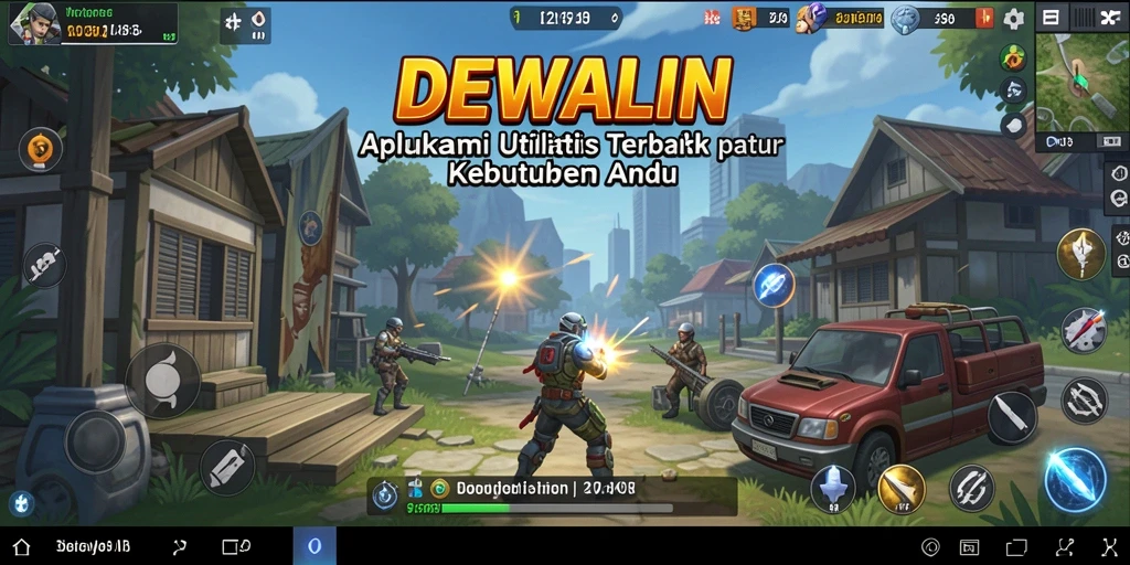 Tampilan antarmuka aplikasi DEWALIN yang memudahkan navigasi.