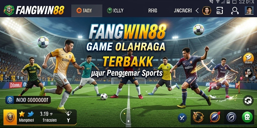 Gameplay seru dan kompetitif dari FANGWIN88 dalam aksi olahraga.