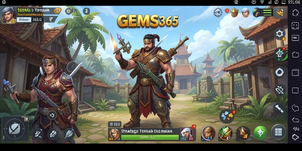 Tampilan gameplay GEMS365 yang memukau dan interaktif.