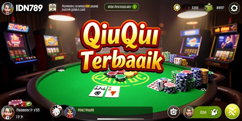 Tampilan gameplay QiuQiu yang menarik di IDN789.