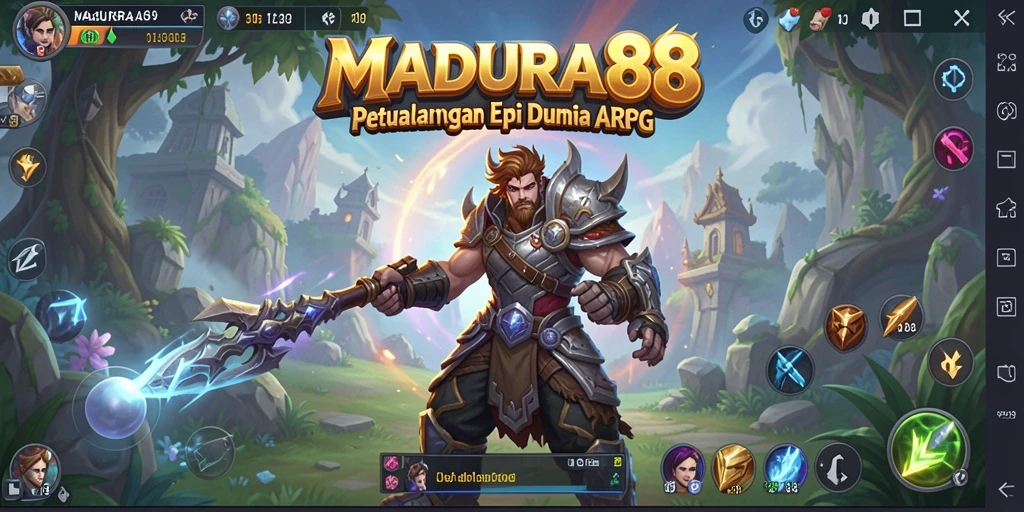 Gameplay seru dan penuh aksi dalam MADURA88 di dunia ARPG.