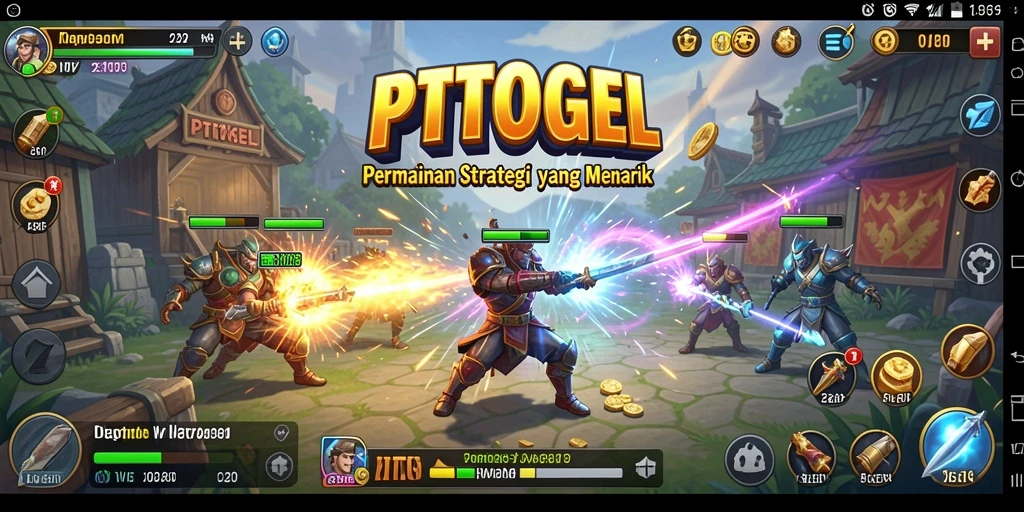 Tampilan gameplay PTTOGEL yang seru dan menarik.