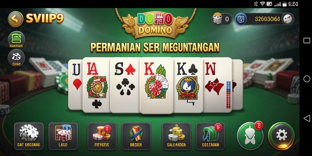 Tampilan gameplay SVIP9 yang seru dan interaktif.