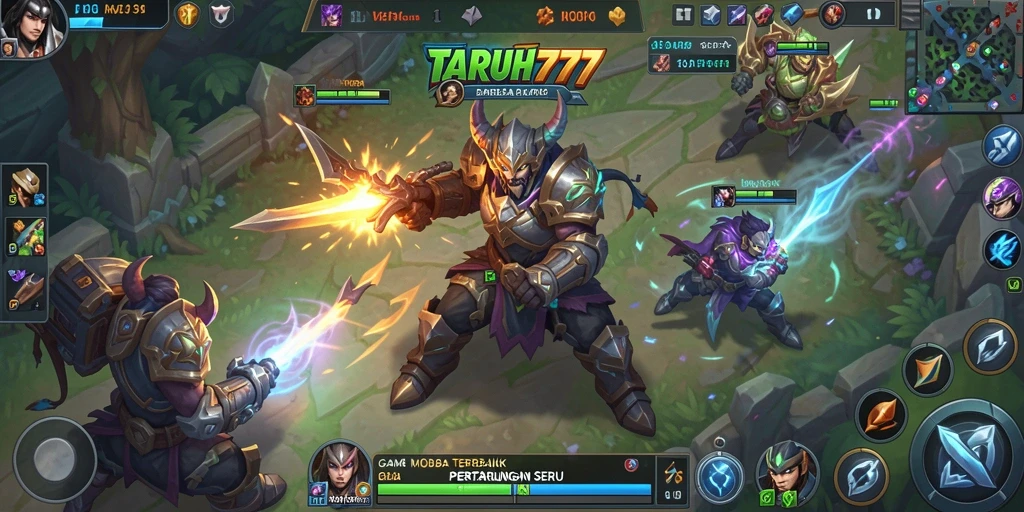 Tampilan menarik dari gameplay seru TARUH777.