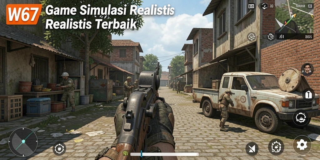 Screenshot W67 menampilkan gameplay Simulation yang imersif dan menegangkan.